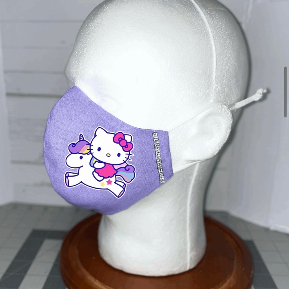Sanrio hello kitty unicorn face mask glam